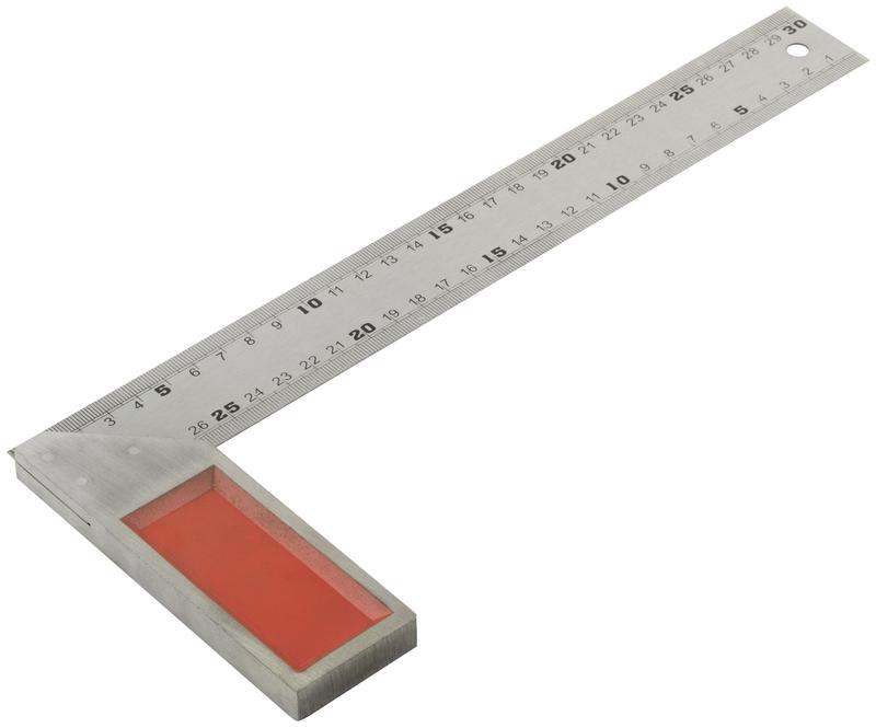 Угольник столярный рифленая шкала 300мм FIT 19454