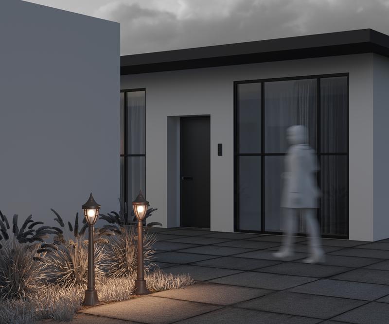 Светильник Rivoli 1х60Вт E27 IP44 ландшафтный Maytoni O026FL-01B