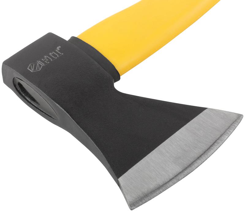 Топор 600г усилен. фибергласовая ручка; кованая усилен. сталь FIT 46206