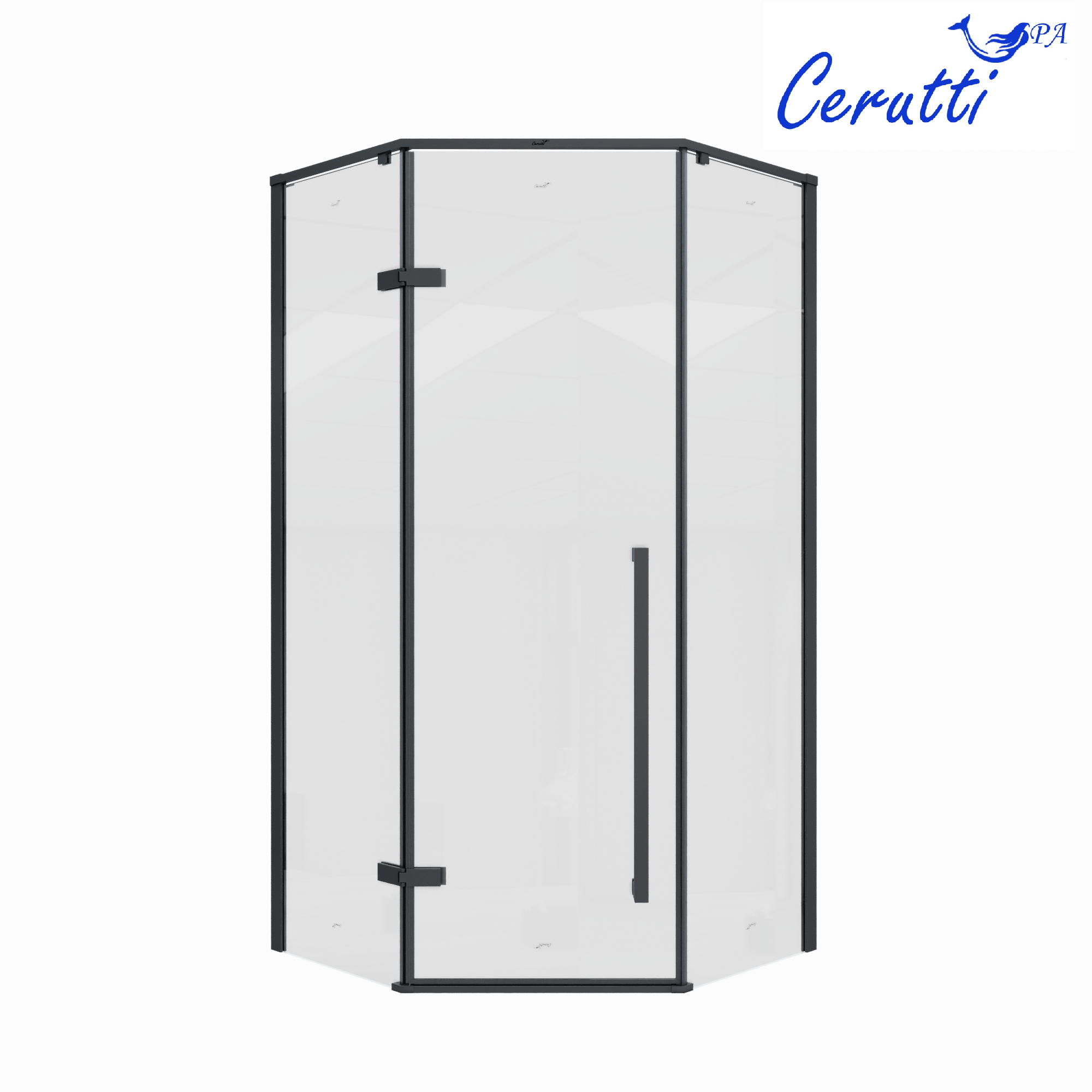 Ограждение C2A душевое Ceruttispa без поддона (100x100x195)