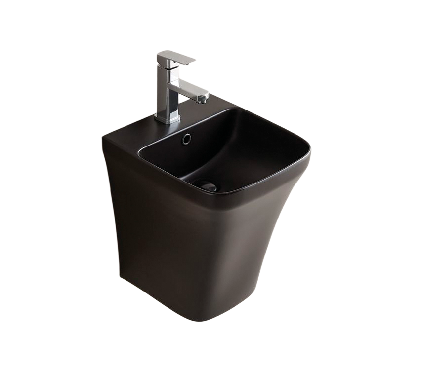 Раковина Gid Nb102bm 62209 подвесная черная матовая 36.5x40x45.5