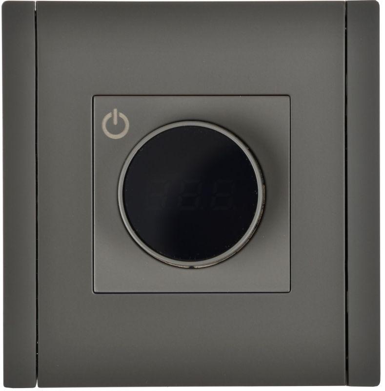 Термостат электронный FORTE&PIANO FP352 с индикацией сер. IEK FP-RT11-K03