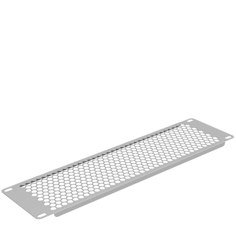 Фальш-панель 3U перфорир. RAL 7035 сер. SYSMATRIX BP 0038.700