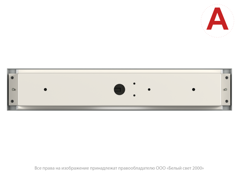 Светильник аварийный BS-GORIZONT-83-L1-INEXI2 Gray Белый свет a28301
