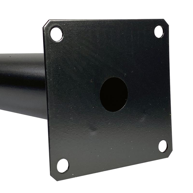 Опора трубчатая с фланцем 1.2м d60мм сталь черн. Элетех 1030480392