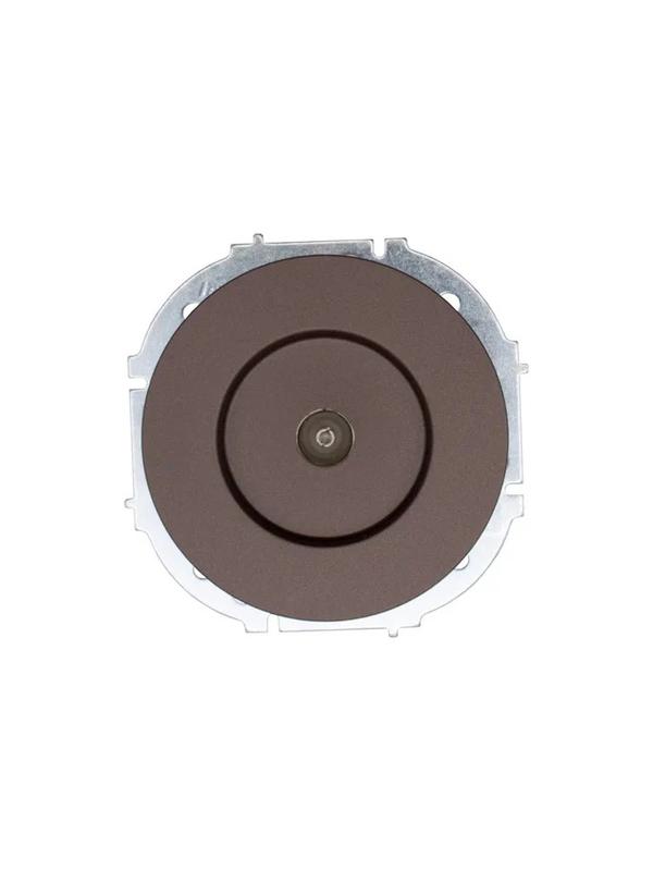 Розетка телевизионная оконечная СП OSEN механизм шоколад LEZARD 743-7388-130