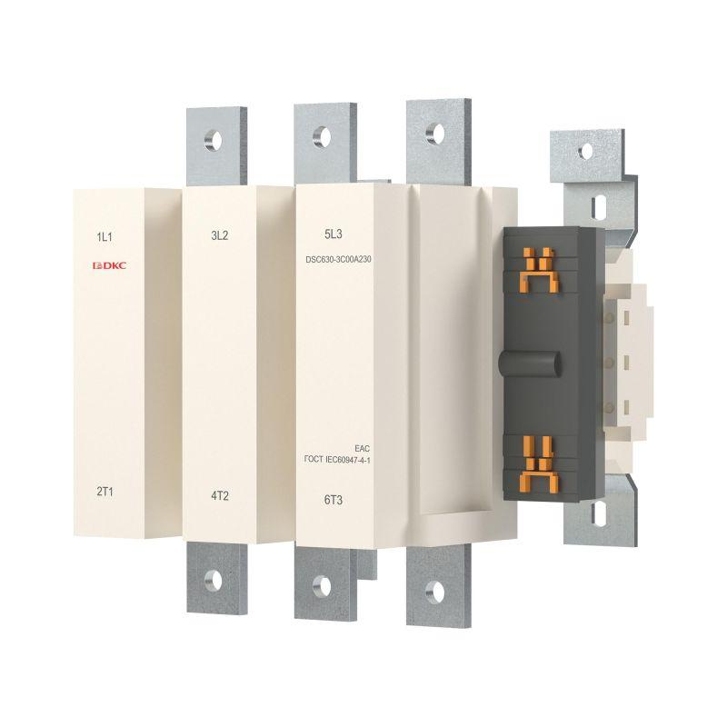 Контактор магнитный DSC630-3C00A230 630А 335кВт (AC3) 220В AC YON DSC630-3C00A230