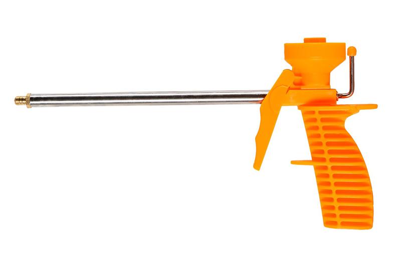 Пистолет для монтажной пены "ЛАЙТ" пластмассовый корпус Вихрь 73/3/6/6