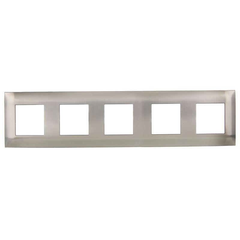 Рамка 5-м SKANDY SK-F35N металл никель IEK SK-M52-M-K50