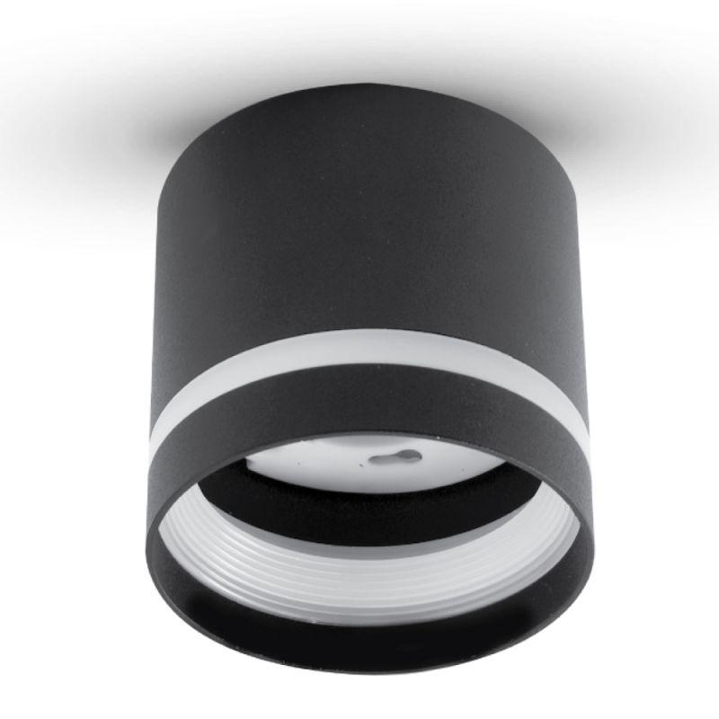 Светильник встраиваемый IP20 под лампу GX53 LGX53-02 C02 черн. Camelion 15395