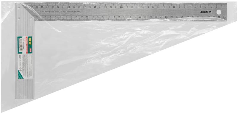Угольник столярный профи 400х180мм FIT 19546