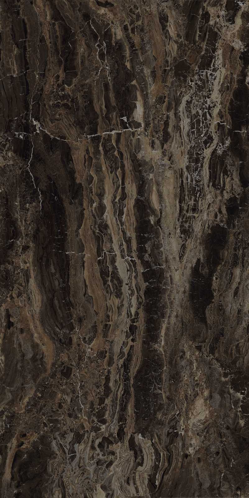 Плитка из керамогранита глянцевая Marazzi Italy Grande Marble Look коричневый (M37K)