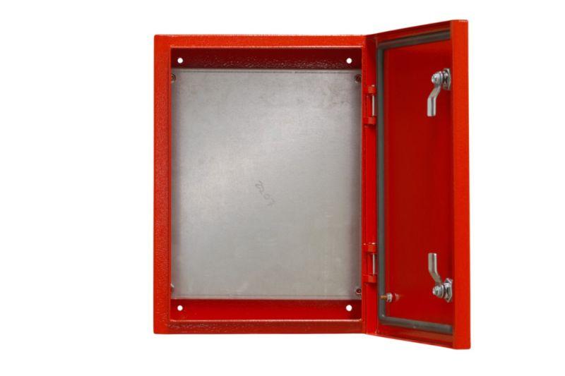 Корпус металлический ЩРНМ IP55 300х300х200 RAL3020 DEKraft 32527DEK