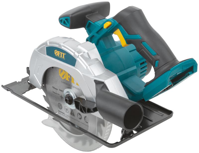 Пила дисковая циркулярная аккумуляторная 20В 3800об/мин 165/20мм FIT 79920