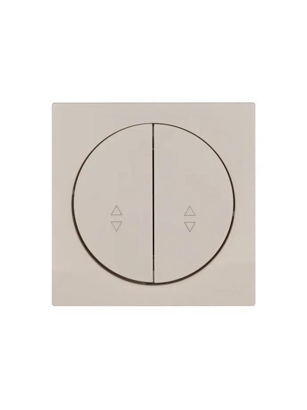 Выключатель проходной 2-кл. СП OSEN 10А IP20 механизм сл. кость LEZARD 743-9088-106