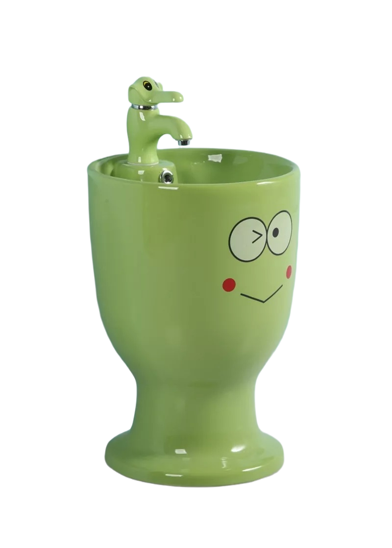 Раковина Gid Nb193-G 69915 накладная зеленая 37x37x53