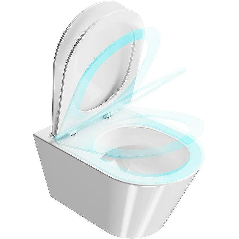 Унитаз Kerama Marazzi Plaza Modern PLMR.wc.02 подвесной белый глянцевый без сиденья