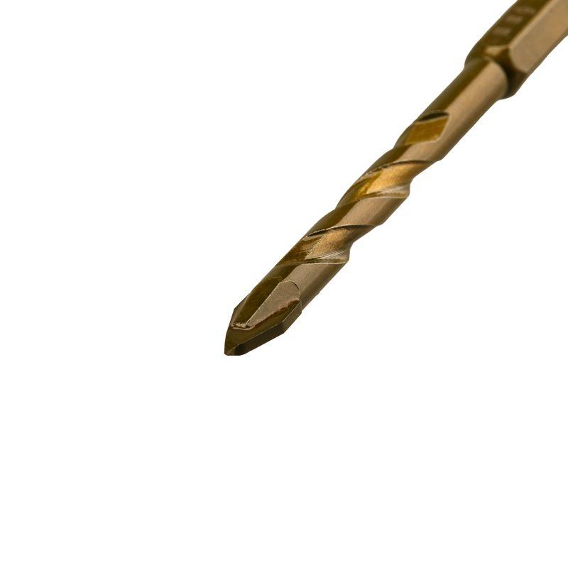 Сверло по стеклу и керамике 6мм сухое сверление шестигранный хвостовик Kranz KR-91-0766