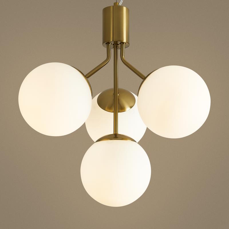 Светильник подвесной Kokett 4х60Вт E27 IP20 Freya FR5500PL-04BZ