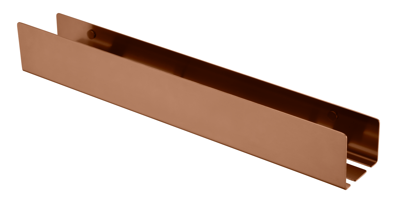 Полка подвесная 60см BRUSHED BRONZE