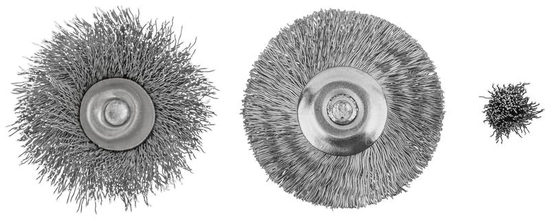 Корщетка из нержавеющей стали набор 3шт FIT 36906