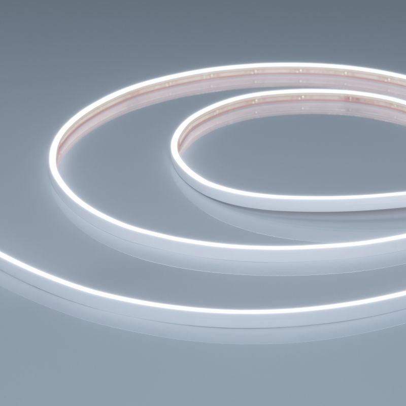 Лента герметичная VELA-M240-2.5х6mm 24В White6000 5Вт/м IP65 узкая (уп.5м) Arlight 053266