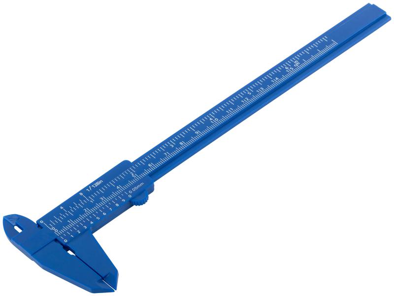 Штангенциркуль пластиковый 150мм/0.2мм MOS 19815М