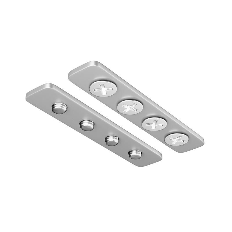 Комплект соединителей прямых для профиля натяжного потолка (уп.2шт) Maytoni TRA034C-SC-42S