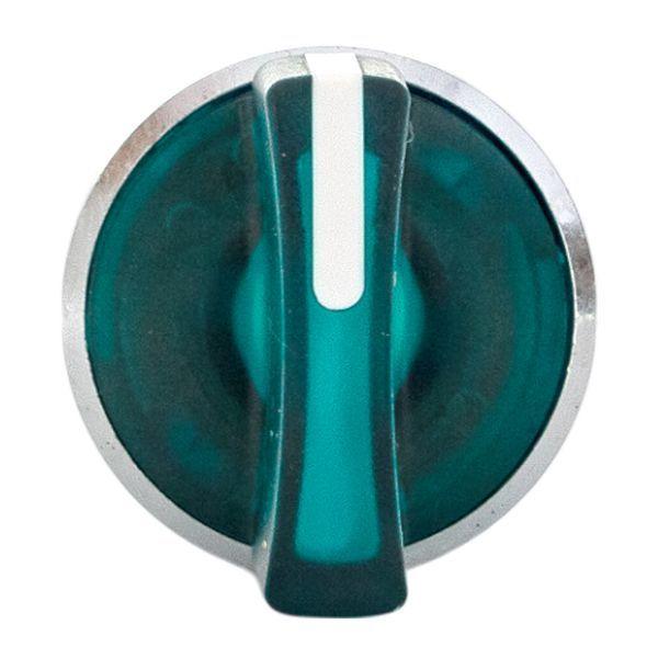 Механизм переключателя исполнительный XB4 IP65 на 2 положения с фиксацией с подсветкой с короткой ручкой зел. EKF XB4BD2FL-G-65