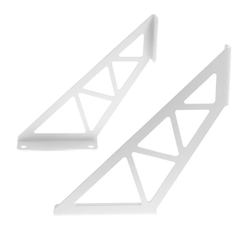 Кронштейн в стиле лофт для крепления полок настенный бел. Rexant 38-0681