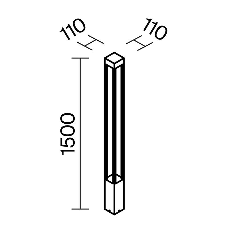 Светильник Elbe 20Вт 3000К IP65 садово-парковый Maytoni O424FL-L20GF