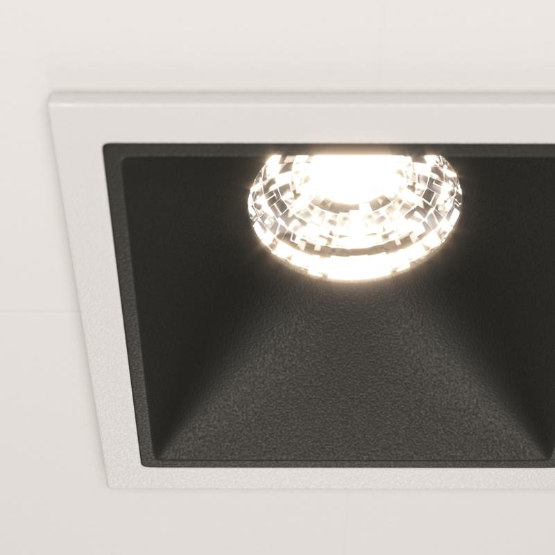 Светильник Alfa LED 10Вт 4000К 36град. встраив. Maytoni DL043-01-10W4K-SQ-WB