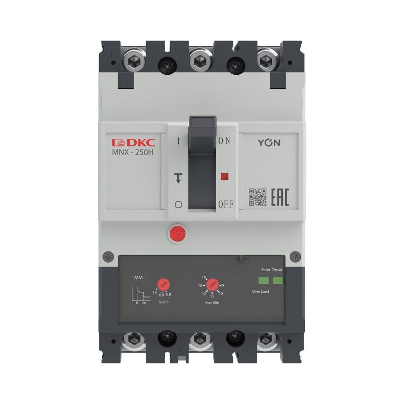 Выключатель автоматический 3P 200А 150кА pro MNX250H при AC415V расцепитель TMM YON MNX250H3PTMM0200