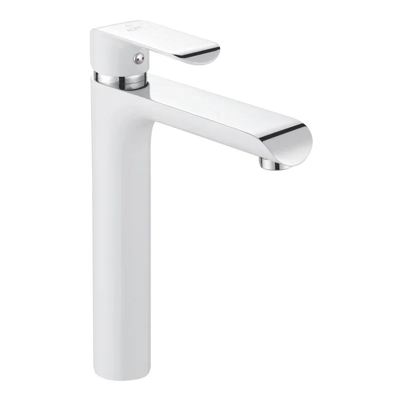 Смеситель для раковины Rose R21F R2111F, белый/хром