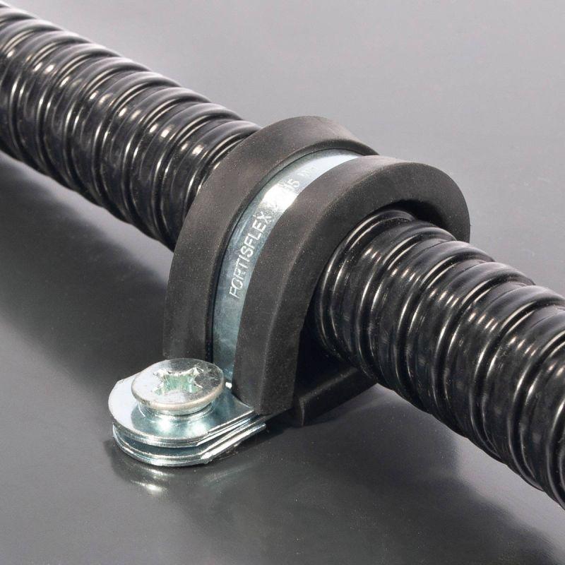 Скоба СМР 15/15 метал. черн. Fortisflex 103925