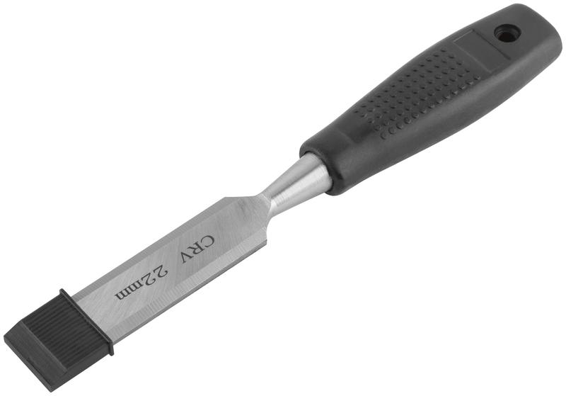 Стамеска CrV с пластиковой ручкой 22мм FIT 43122