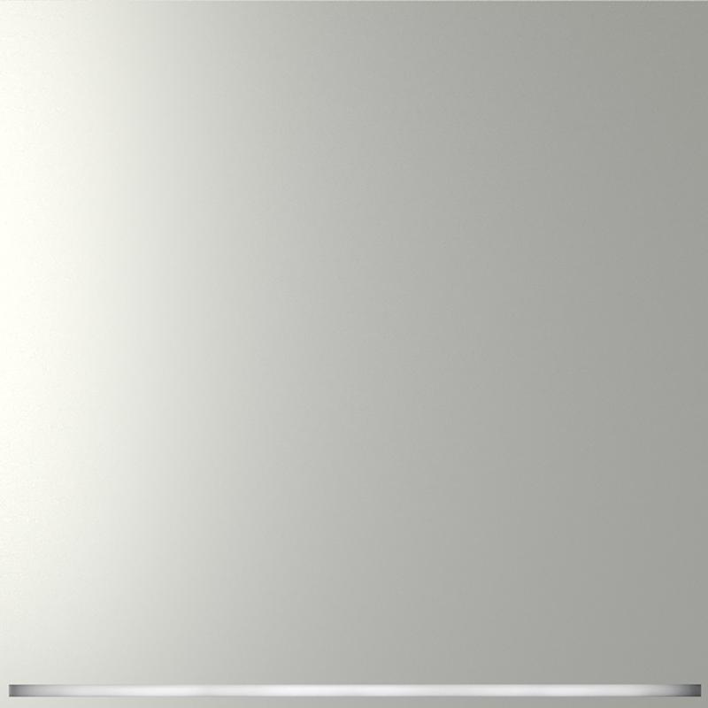 Переключатель проходной 1-кл. СП S70 10А с подсветкой механизм сталь Voltum VLS010405