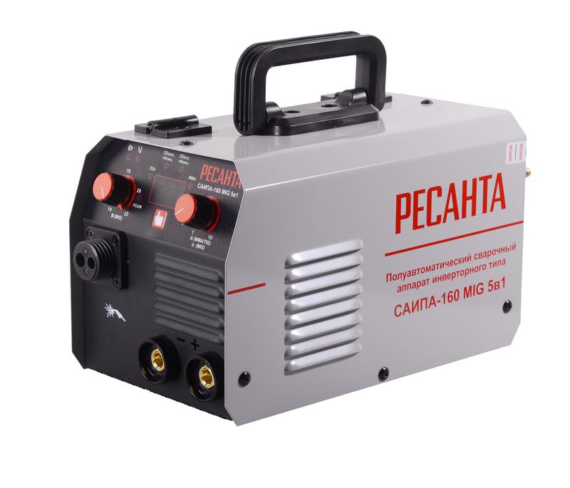 Инвертор сварочный полуавтомат. САИПА-160 MIG 5в1 Ресанта 65/188