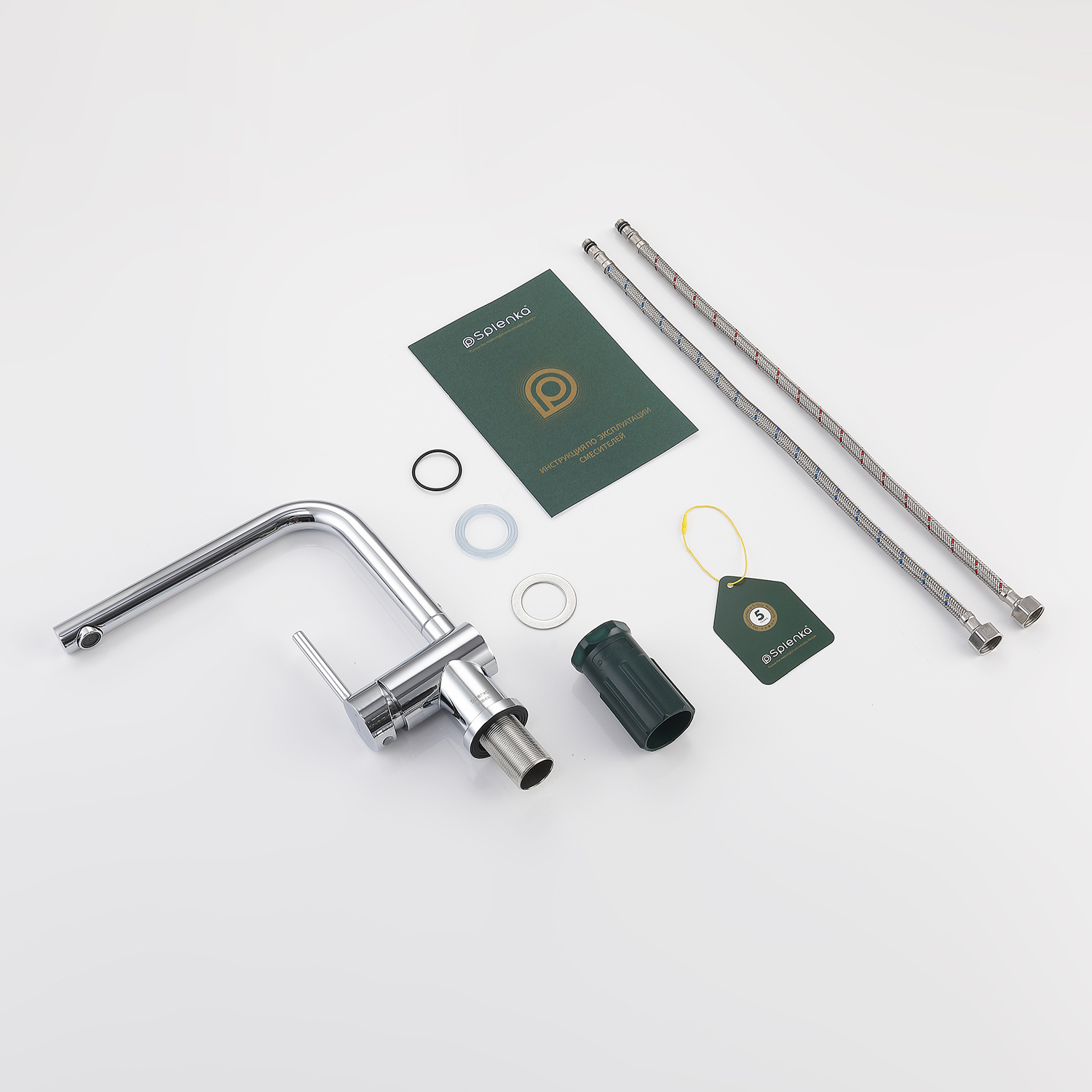 Смеситель для кухни Splenka S205.40, хром