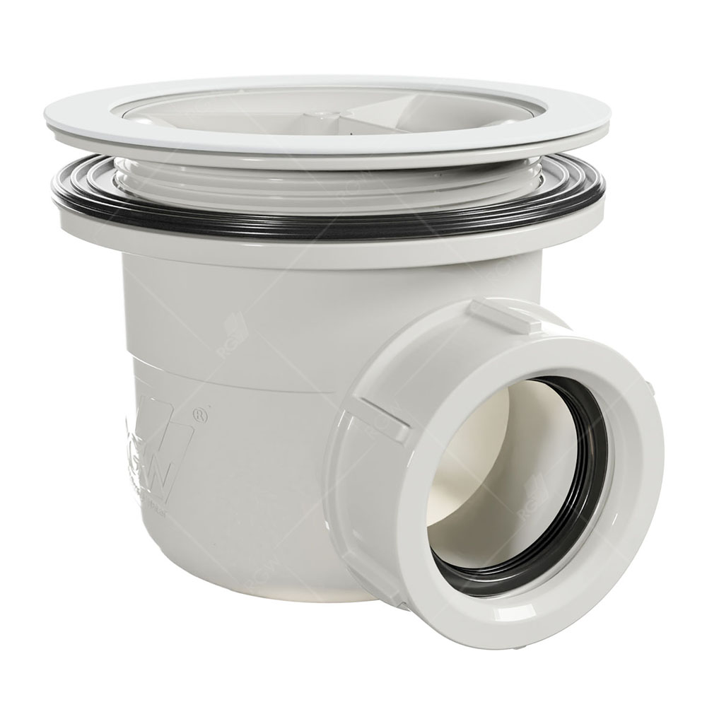 Сифон для душевых поддонов RGW S-010-1 Волна бежевый 90 мм, 502411101-03