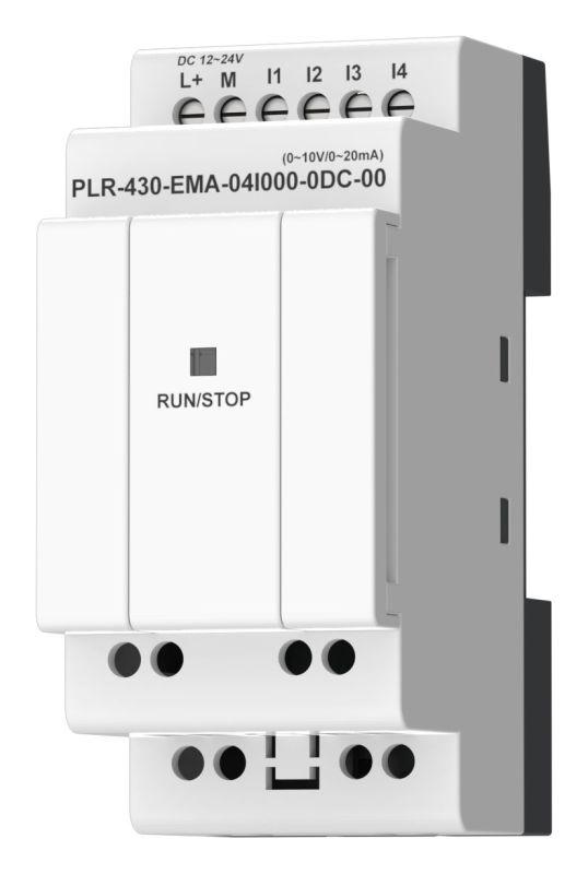 Модуль расширения входов выходов ПЛК 430 4 AI (0-20мА/0-10В) 24В DC ONI PLR-430-EMA-04I000-0DC-00