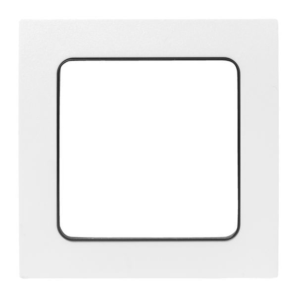 Рамка 1-м Стокгольм бел. с линией цвета черн. PROxima EKF EXM-G-304-10