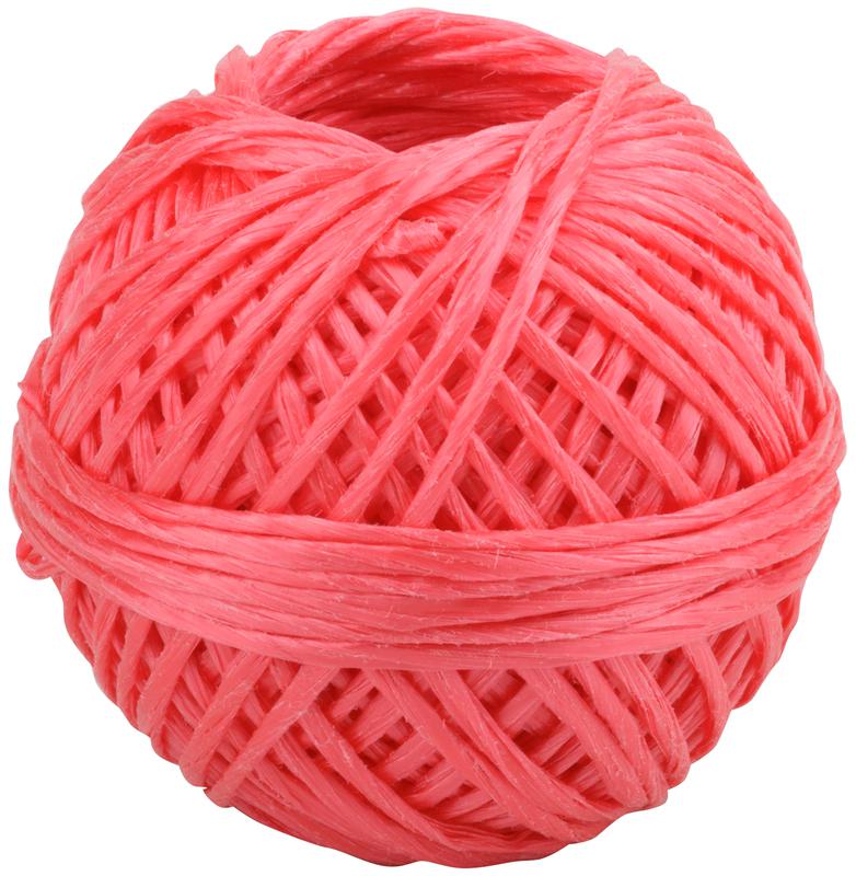 Шпагат полипропиленовый 1000 текс 50м красн. КУРС 68165