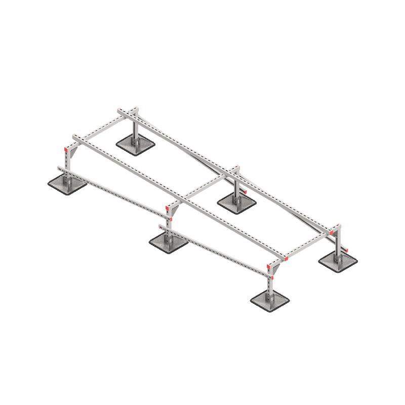Конструкция опорная для установки оборудования TECHNORAPTOR STEELFOOT 1000х3000 КМ TR0104