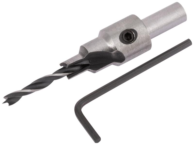 Сверло с зенкером для мебельных стяжек 4мм/зенкер 6.5мм (для стяжки 5х50) FIT 36429