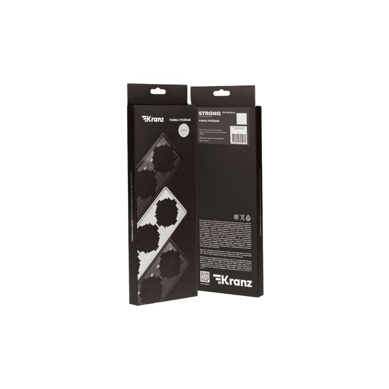 Рамка 3-м STRONG MIELE жемчуж. Kranz KR-78-0753-4