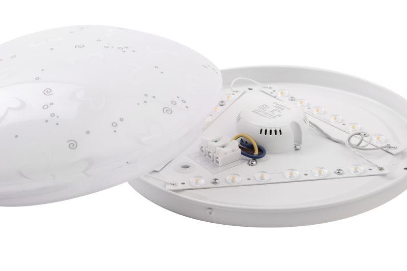 Светильник светодиодный LBS-8418 18Вт 4500К spring настенно-потолочный Ultraflash 15153