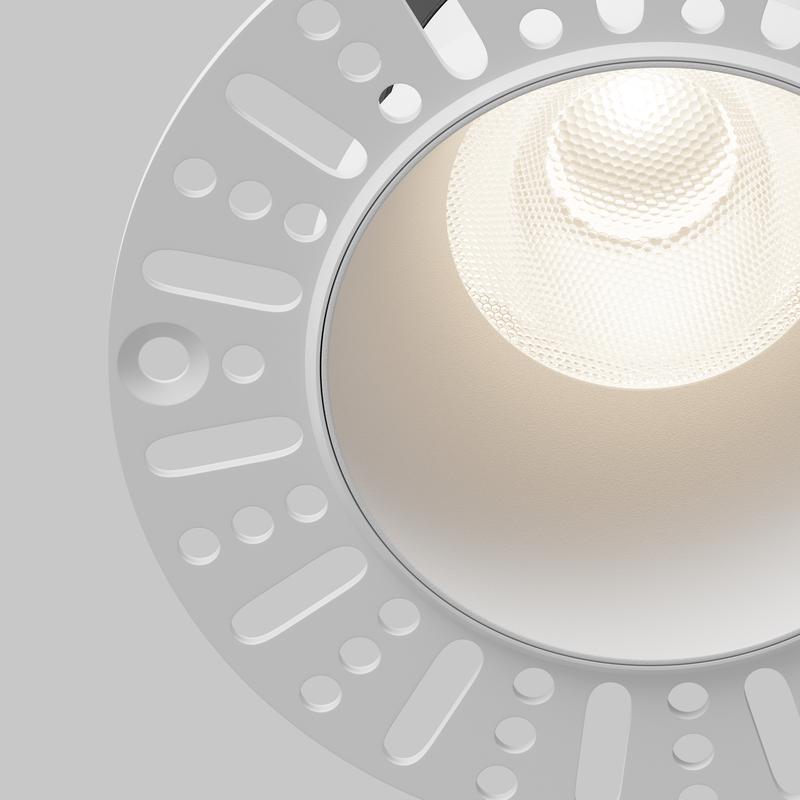 Светильник Dip 15Вт 4000К 50град. встраив. Maytoni DL122-15W-4K-TRS-W