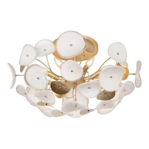 Люстра Albertina 4124-308 40Вт 8хE14 дизайн Rivoli Б0068077