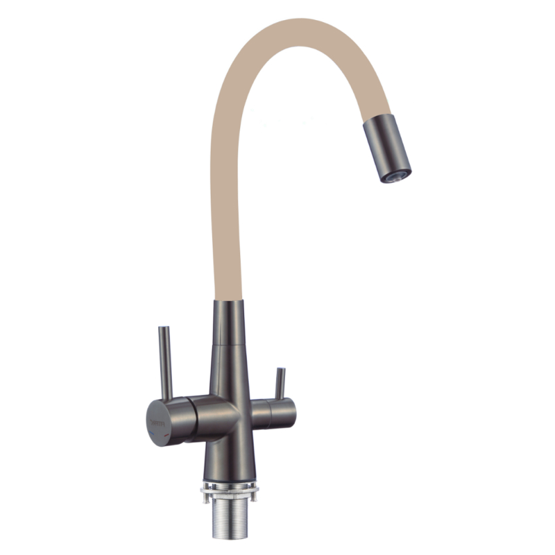 Смеситель для кухни с подключением к фильтру Fmark FS1062-Q12, графит